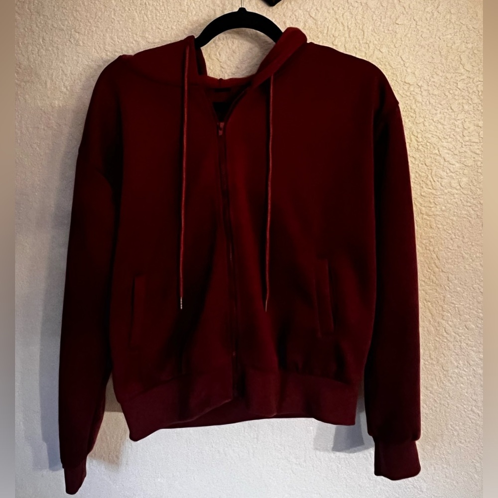 Plain never used NEW beautiful red jacket
